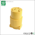 North American Socket Yellow/Black